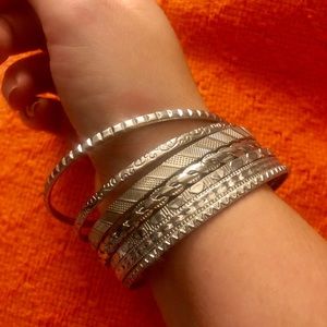 Set of Bangle Bracelets
